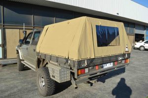 Hilux canvas deals cover